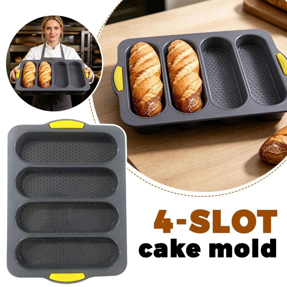 4-cavity Silicone Bread Loaf P - Kitchen Baking Ware recensie en prijs