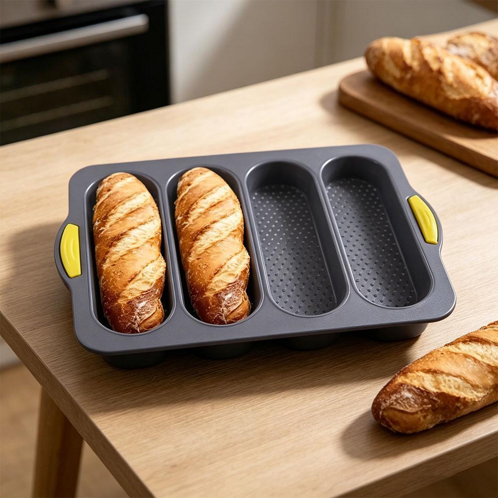 4-cavity Silicone Bread Loaf P - Kitchen Baking Ware recensie en prijs