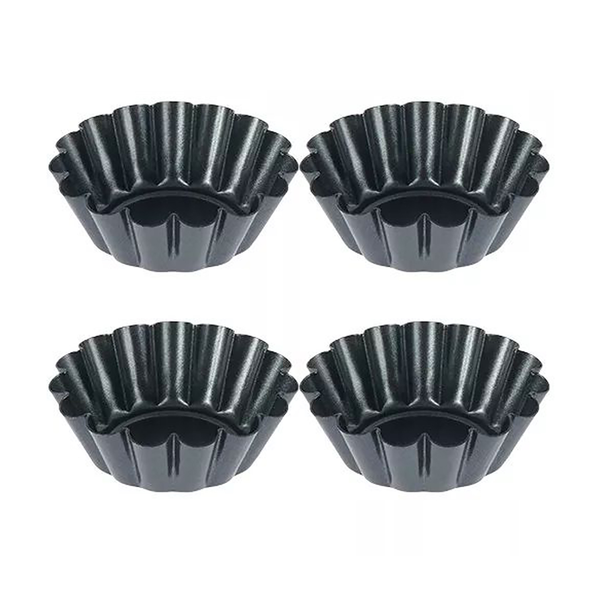 4PCS Mini Round Nonstick Tart  - Muffin Tin Nonstick recensie en prijs