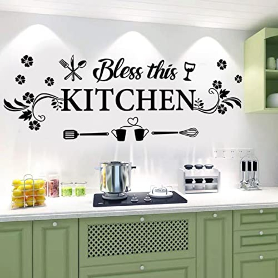 Kitchen Quotes Wall Decor Stic - Kitchen Baking Quotes recensie en prijs