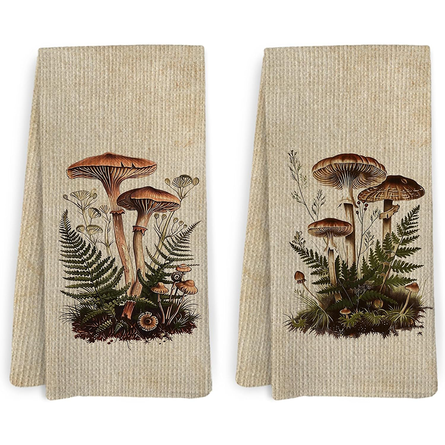 2Pcs, Vintage Mushroom Kitchen - Kitchen And Baking Life recensie en prijs