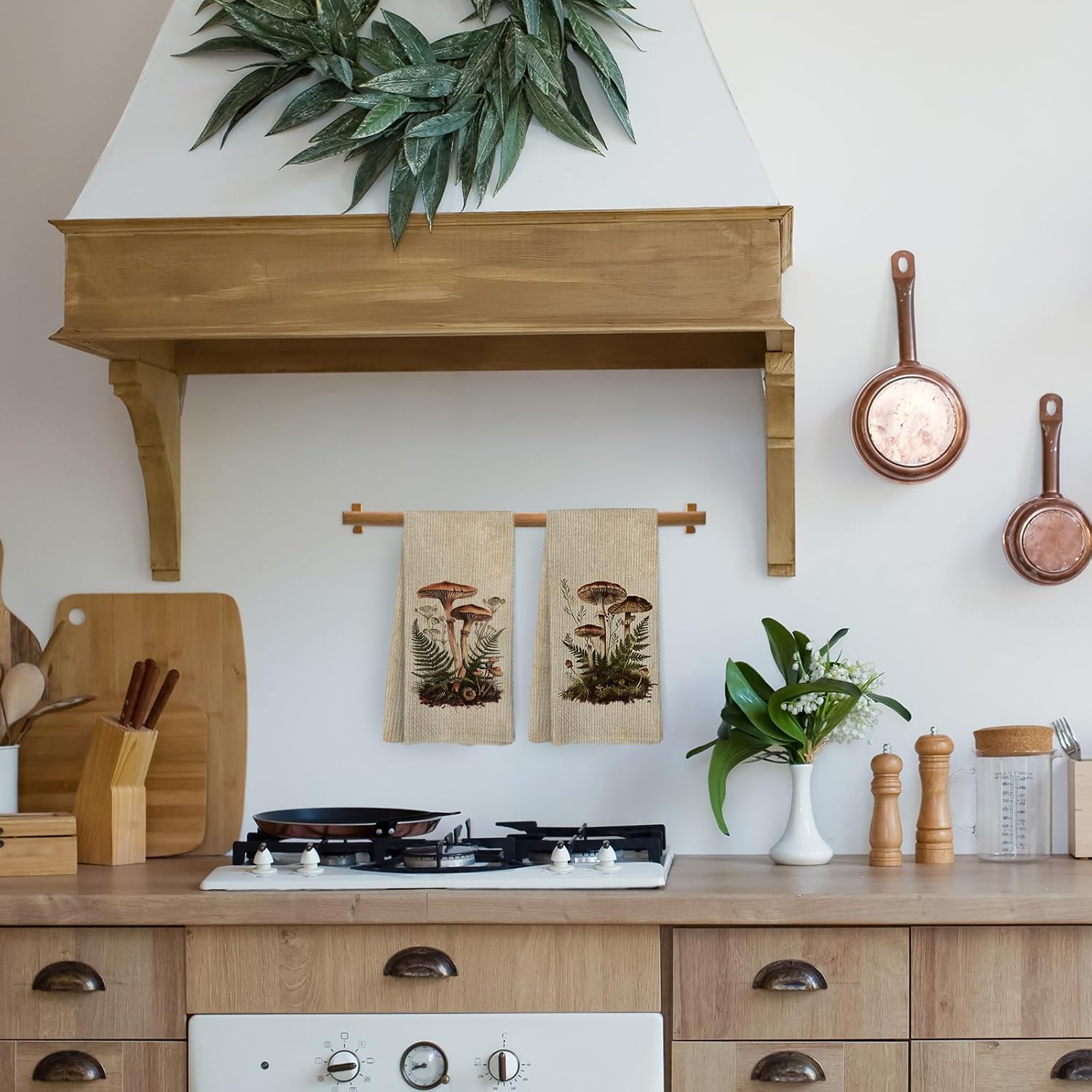 2Pcs, Vintage Mushroom Kitchen - Kitchen And Baking Life recensie en prijs