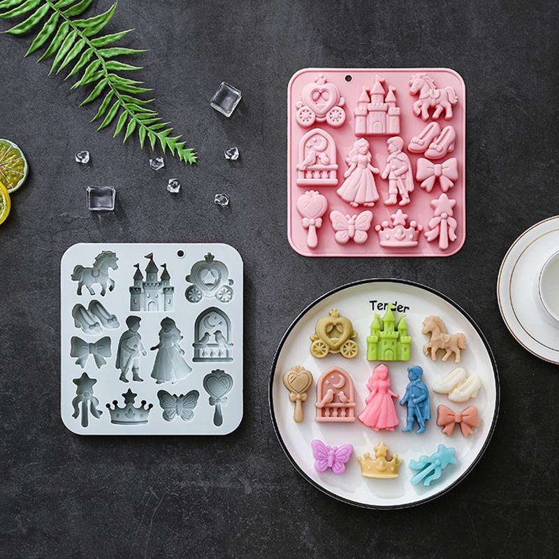 12 Cavity 3D Bow Castle Horse  - Silicone Cake Mold recensie en prijs