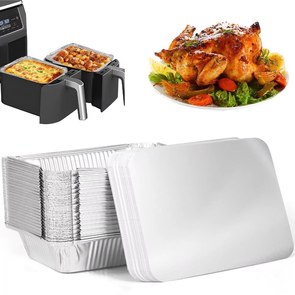 10PCS Disposable Aluminum Foil - Kitchen Baking Containers recensie en prijs