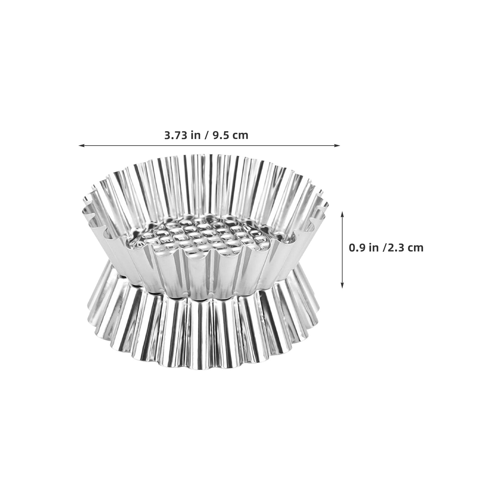 20Pcs Mini Egg Tart Molds Stai - Muffin Tin Nonstick recensie en prijs