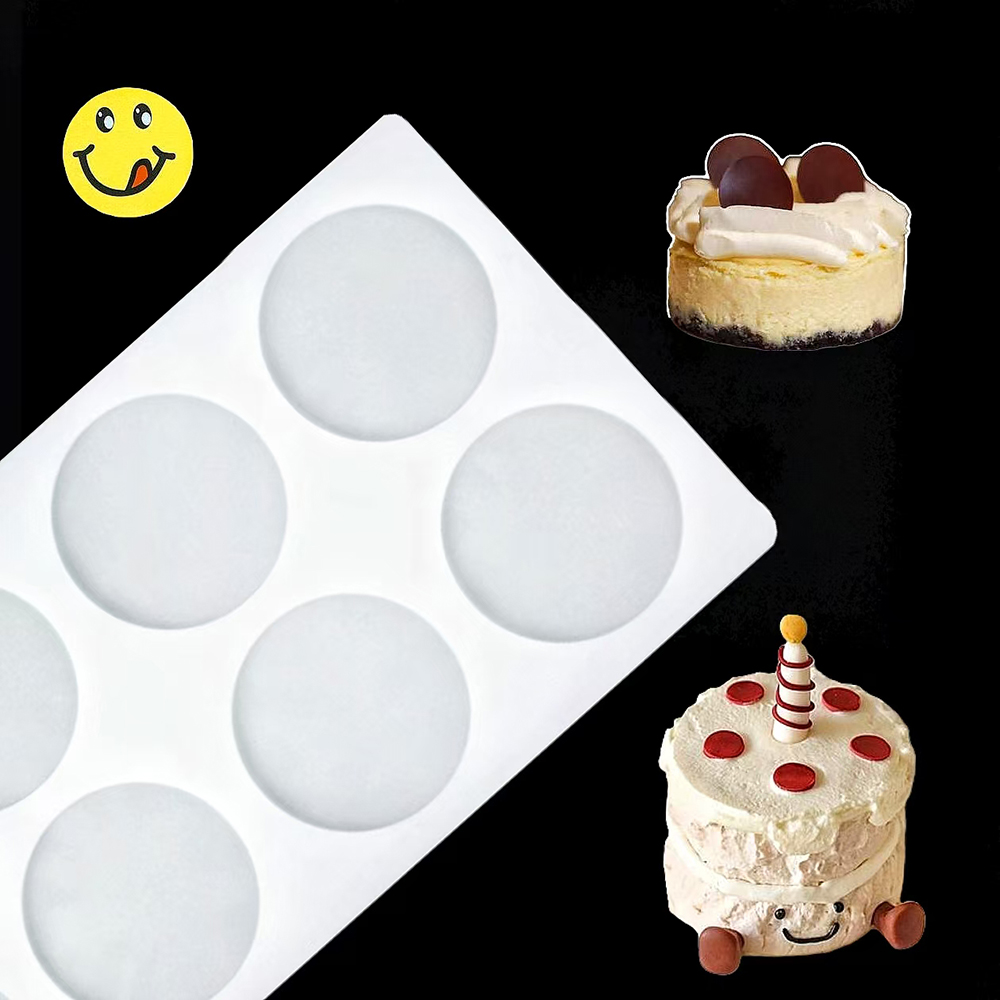 8-cavity cylindrical sugar fli - Silicone Cake Mold recensie en prijs