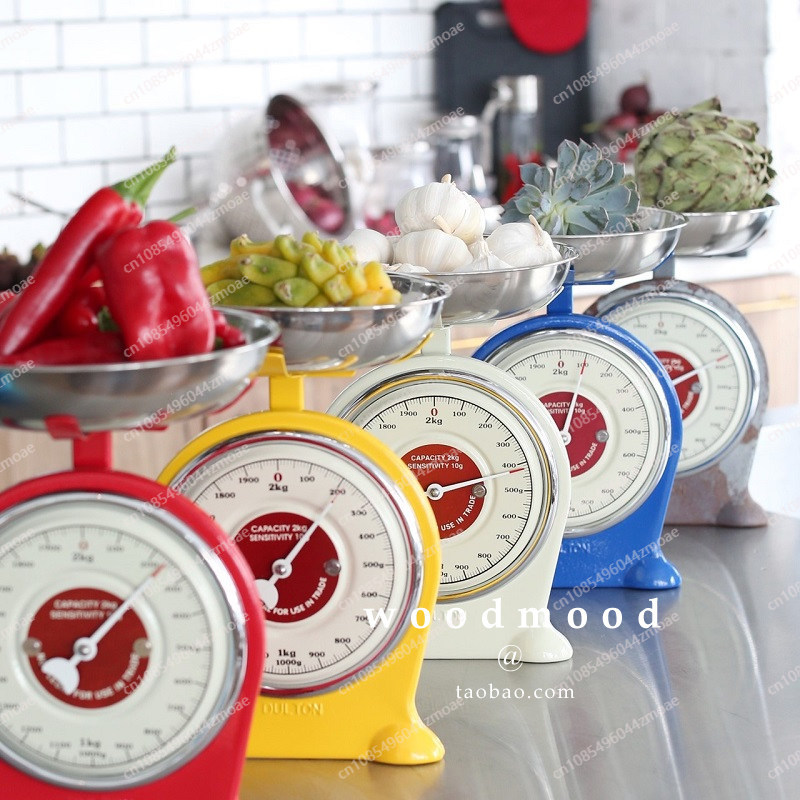 Retro metal table scale 2KG 🥰  - Kitchen Baking Scale recensie en prijs