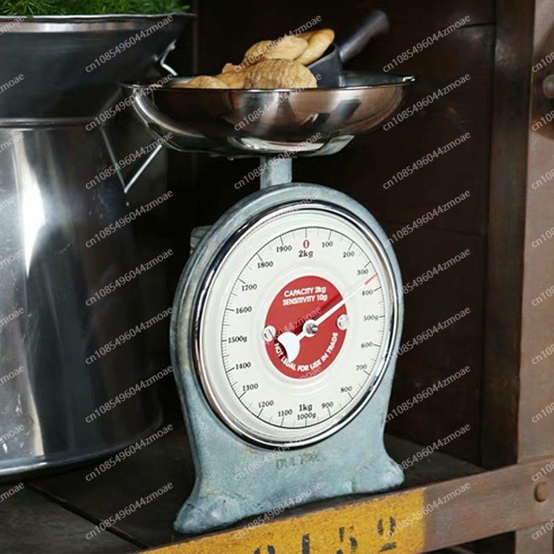 Retro metal table scale 2KG 🥰  - Kitchen Baking Scale recensie en prijs