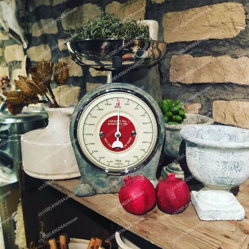 Retro metal table scale 2KG 🥰  - Kitchen Baking Scale recensie en prijs