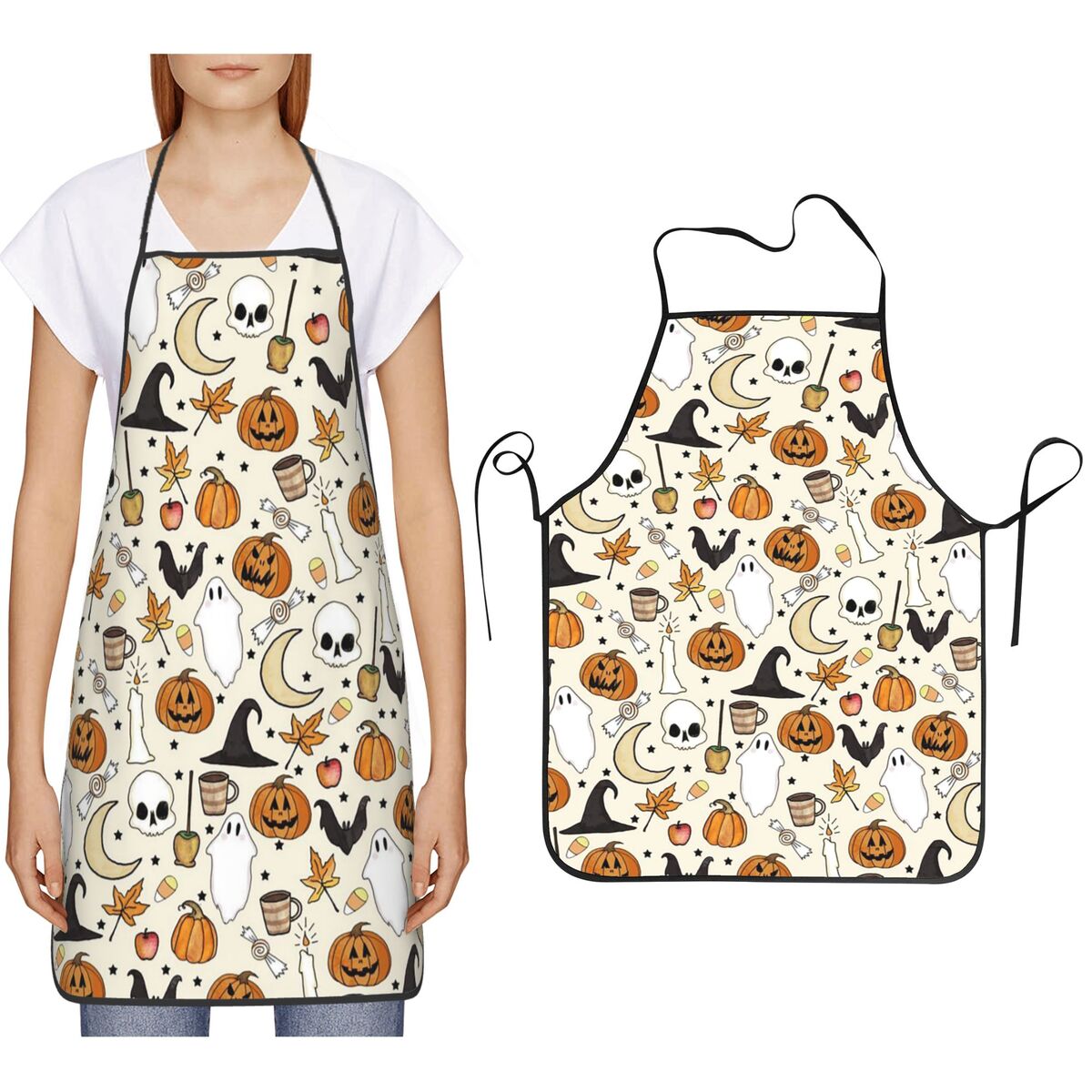 Halloween Pumpkin Witch Bat Ca - Kitchen Witch Baking recensie en prijs