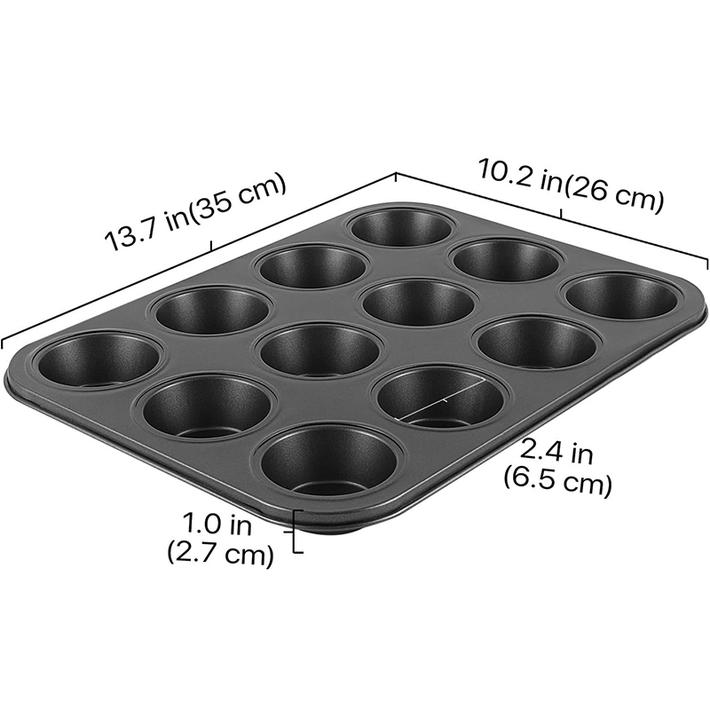 LMETJMA Muffin Tray Cupcake Ba - Muffin Tin Nonstick recensie en prijs