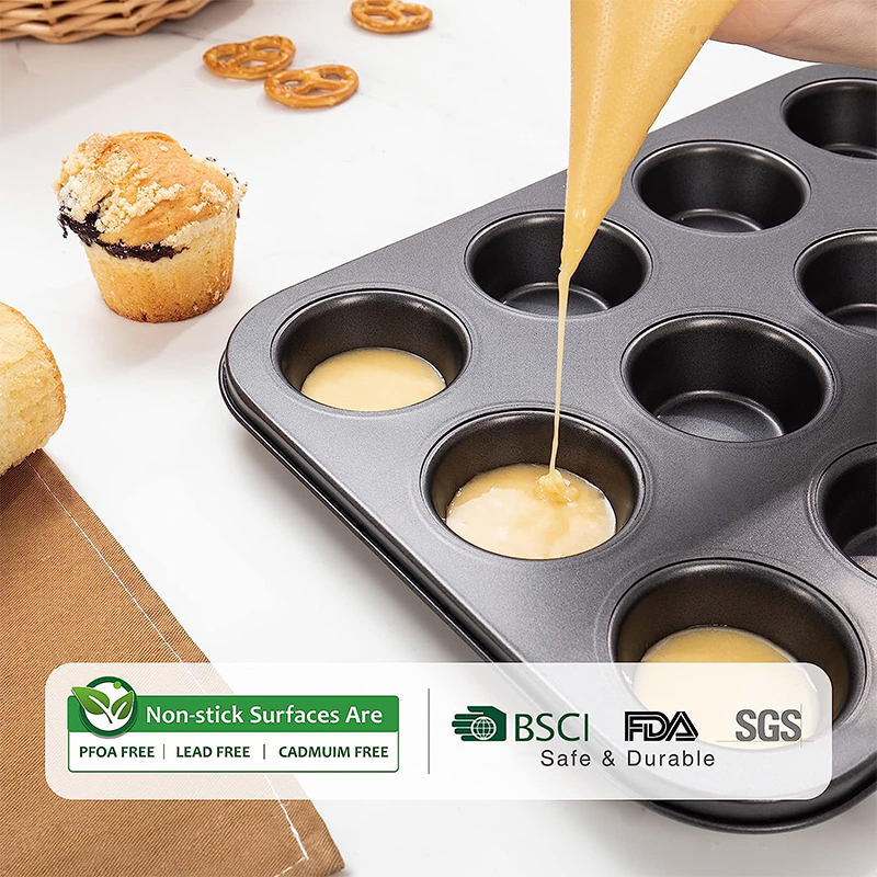 LMETJMA Muffin Tray Cupcake Ba - Muffin Tin Nonstick recensie en prijs