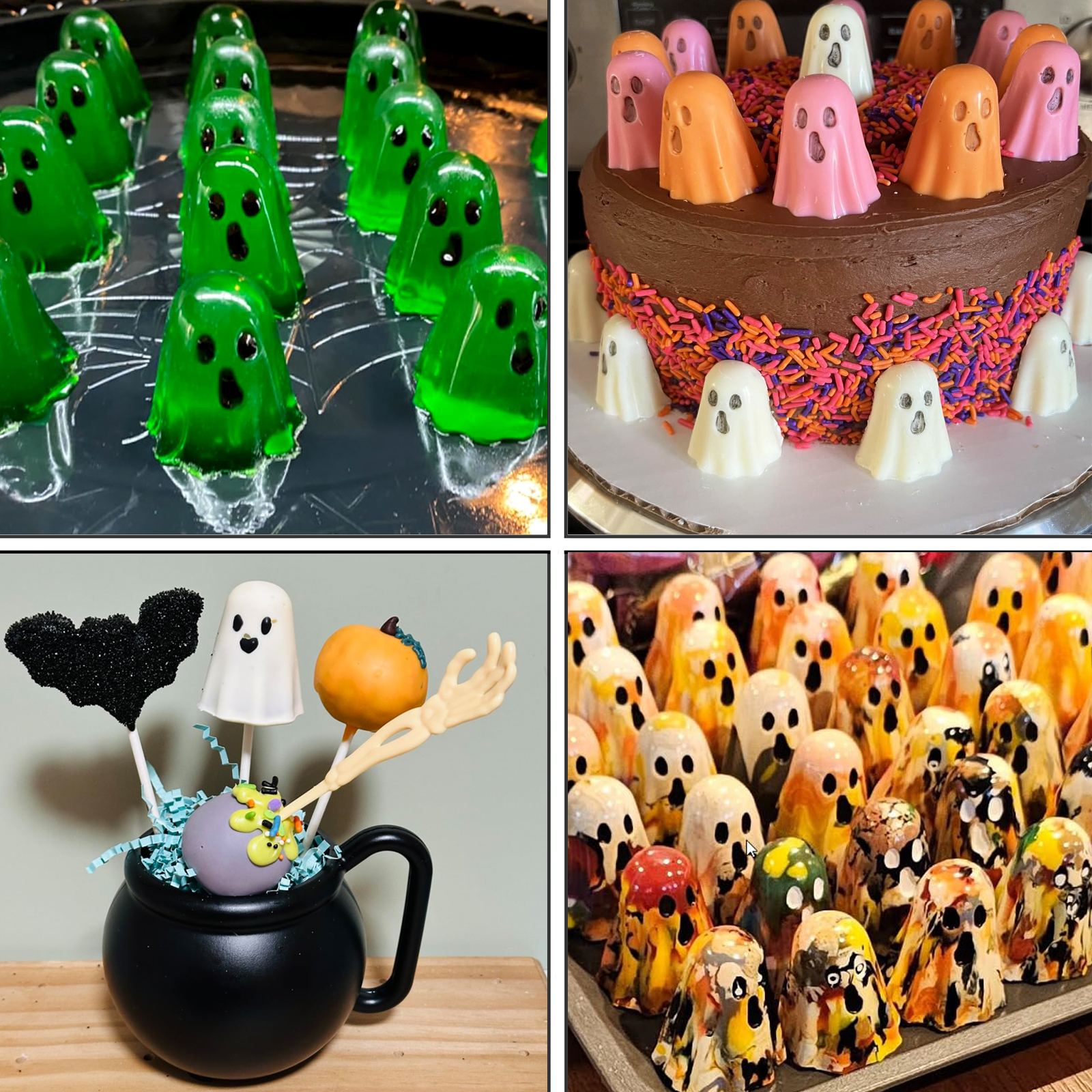 1 Pack Silicone Halloween Cand - Silicone Cake Mold recensie en prijs
