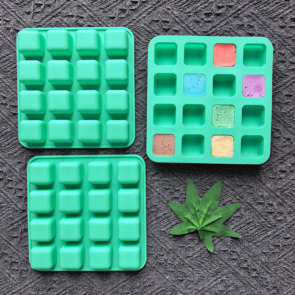 1pc 16 hole square shaped choc - Silicone Cake Mold recensie en prijs