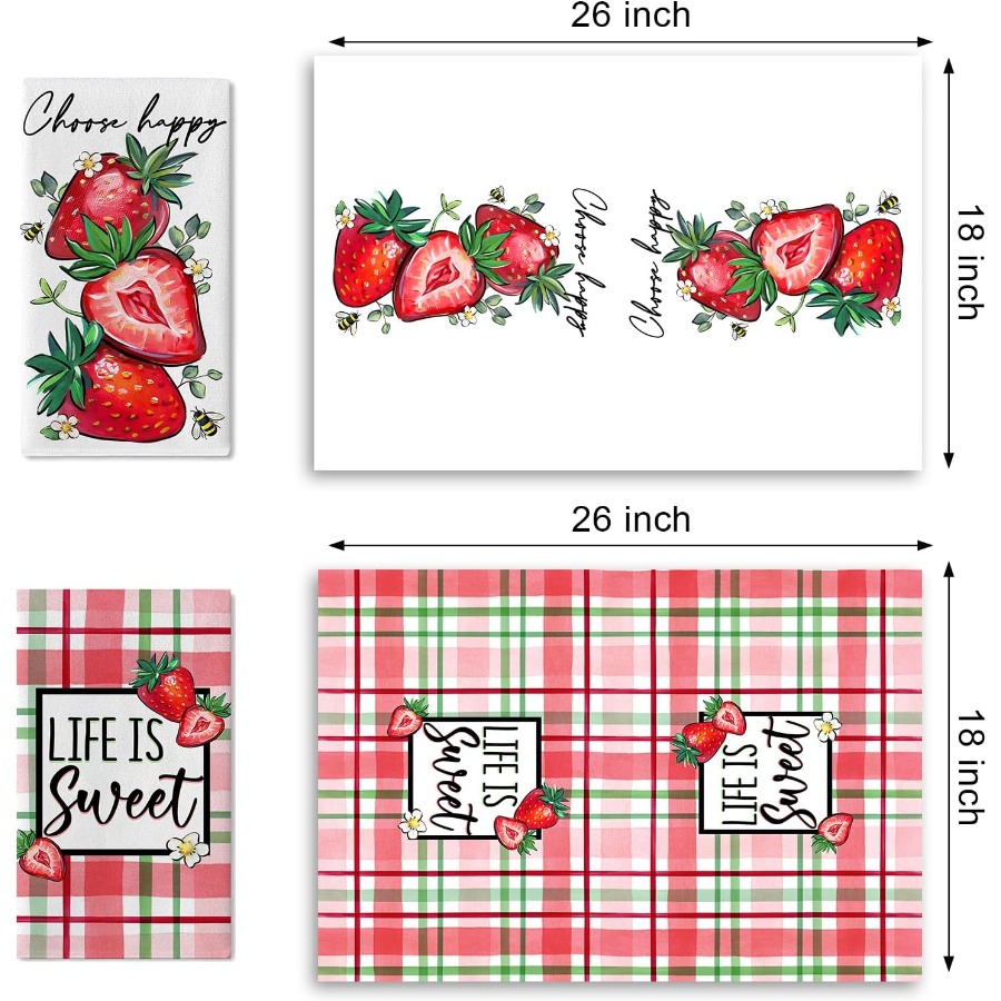Spring Summer Strawberry Kitch - Kitchen And Baking Life recensie en prijs
