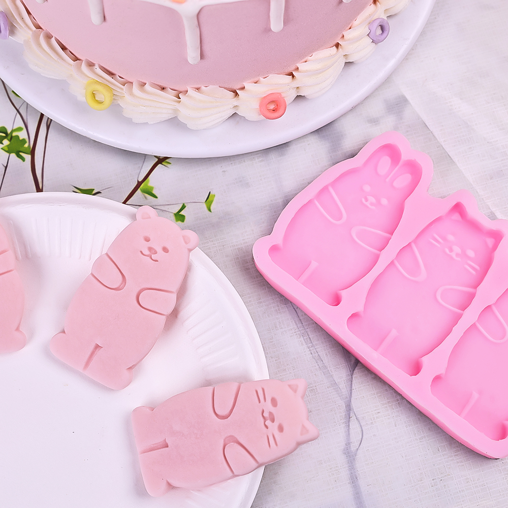1pc Cartoon Triple Link Rabbit - Kitchen Tools In Baking recensie en prijs