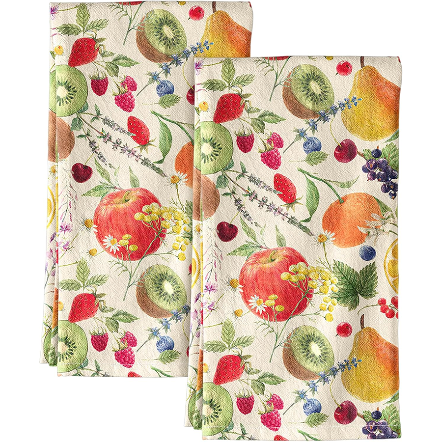 2Pcs, Fruit Party Kitchen Towe - Kitchen And Baking Life recensie en prijs