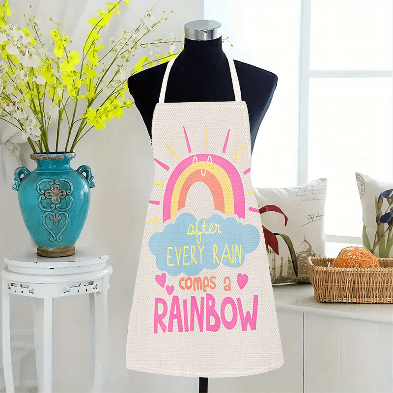 Cotton Rainbow Apron 