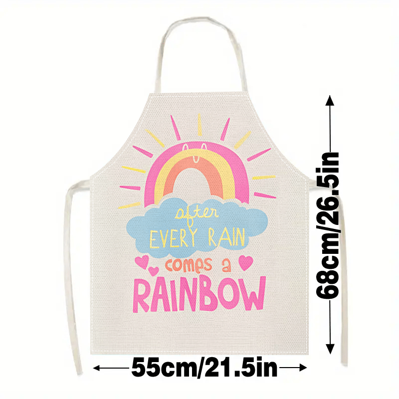 Cotton Rainbow Apron 