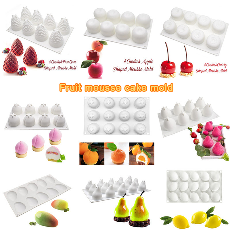 Food-Grade Silicone Fruit Seri - Silicone Cake Mold recensie en prijs