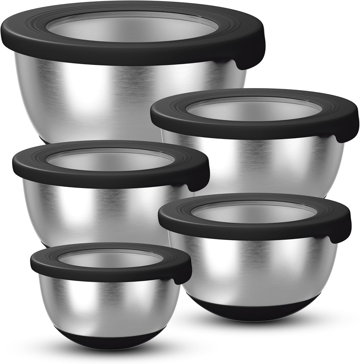 Stainless Steel Mixing Bowls w - Kitchen Baking Products recensie en prijs