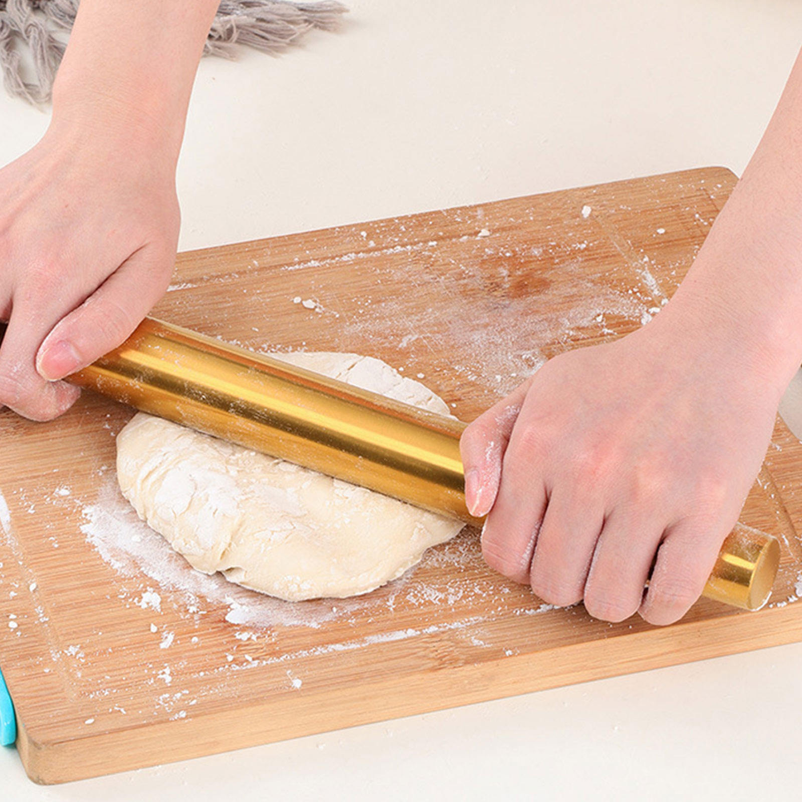 Gold Rolling Pin Baking Tool C - Kitchen Baking Ware recensie en prijs