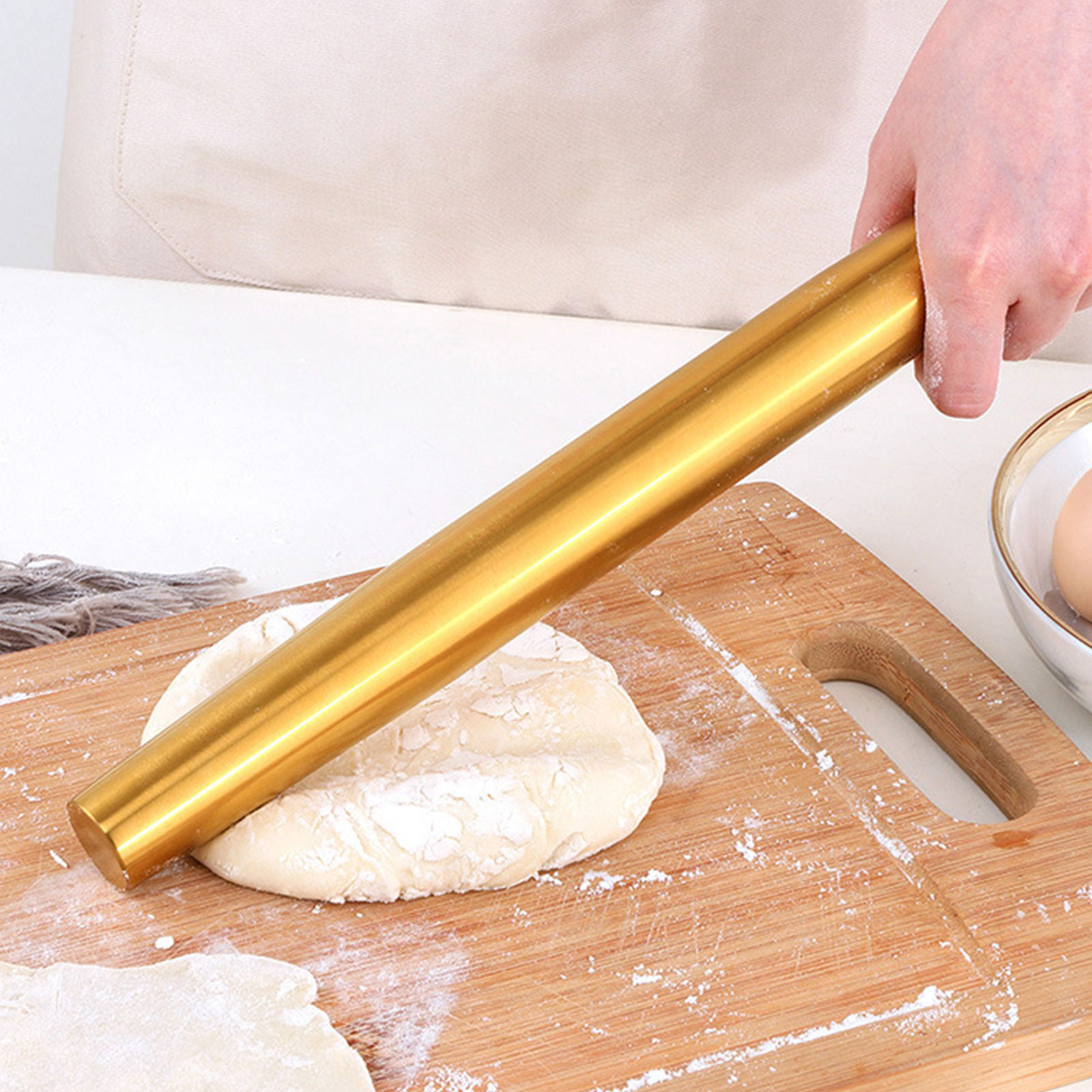 Gold Rolling Pin Baking Tool C - Kitchen Baking Ware recensie en prijs