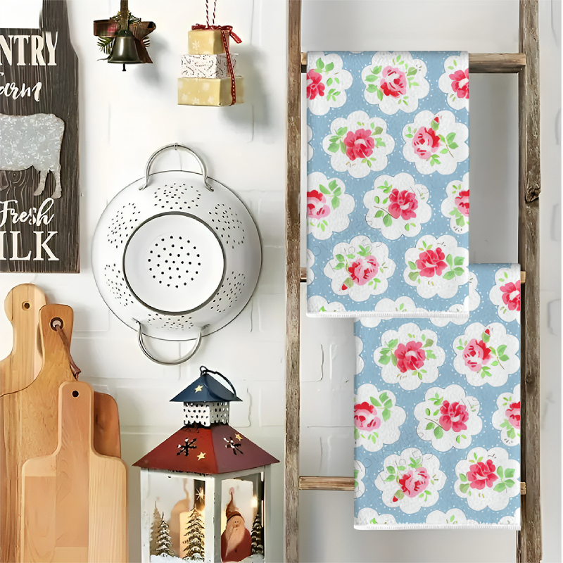 2Pcs, Blue Background with Pin - Kitchen And Baking Life recensie en prijs