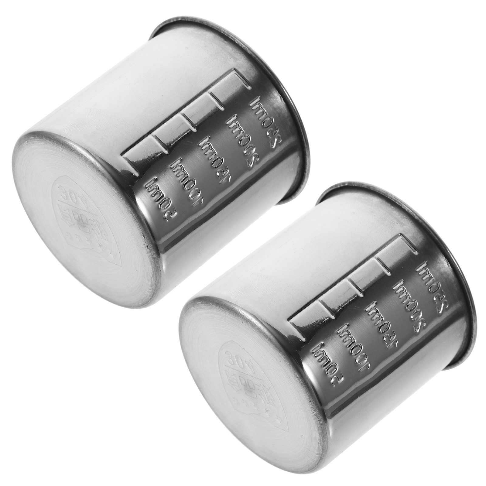 2Pcs Stainless Steel Measuring - Kitchen Baking Containers recensie en prijs
