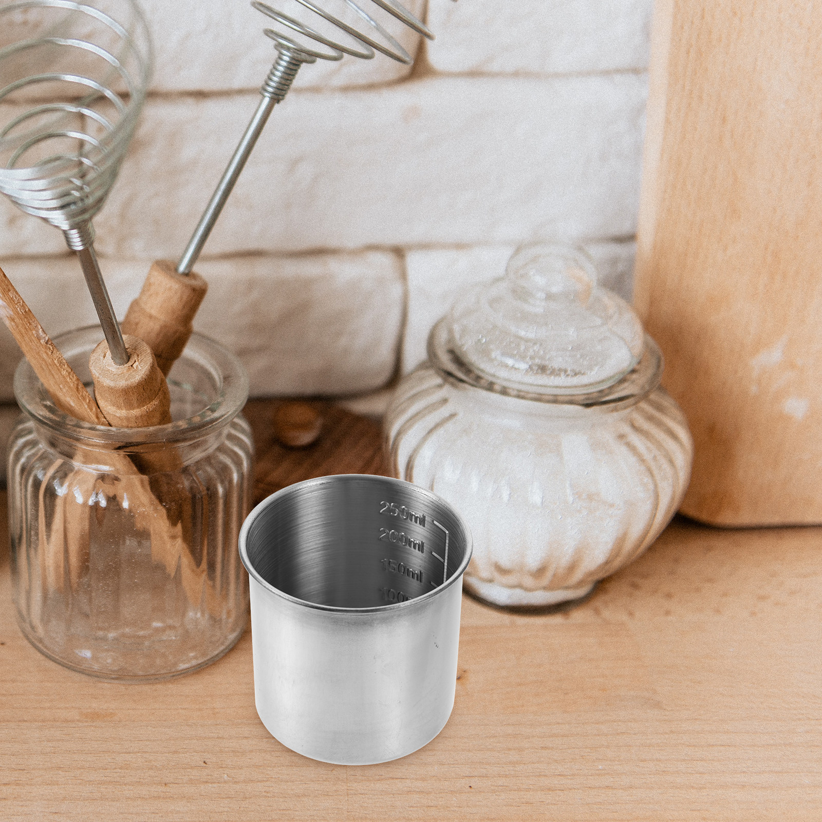 2Pcs Stainless Steel Measuring - Kitchen Baking Containers recensie en prijs