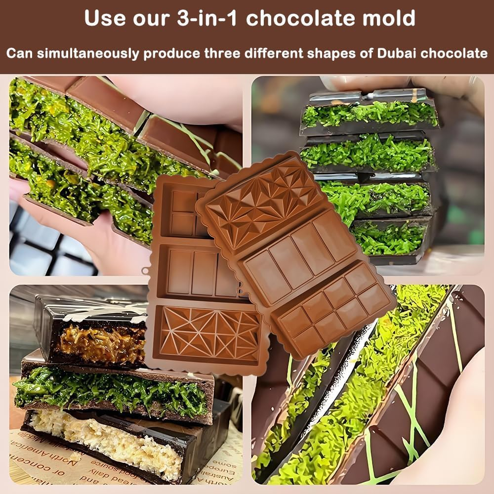 Silicone chocolate bar molds,  - Silicone Cake Mold recensie en prijs