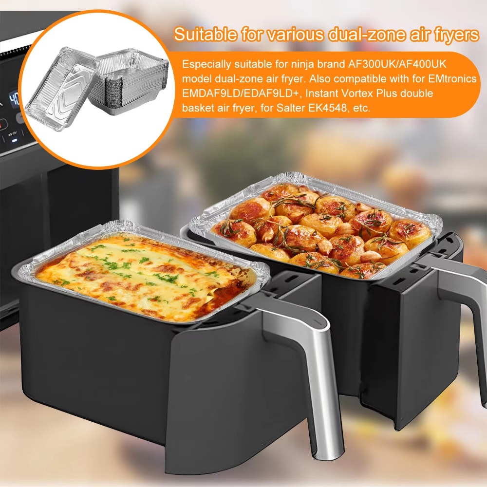10PCS With Lids Aluminum Foil  - Kitchen Baking Containers recensie en prijs