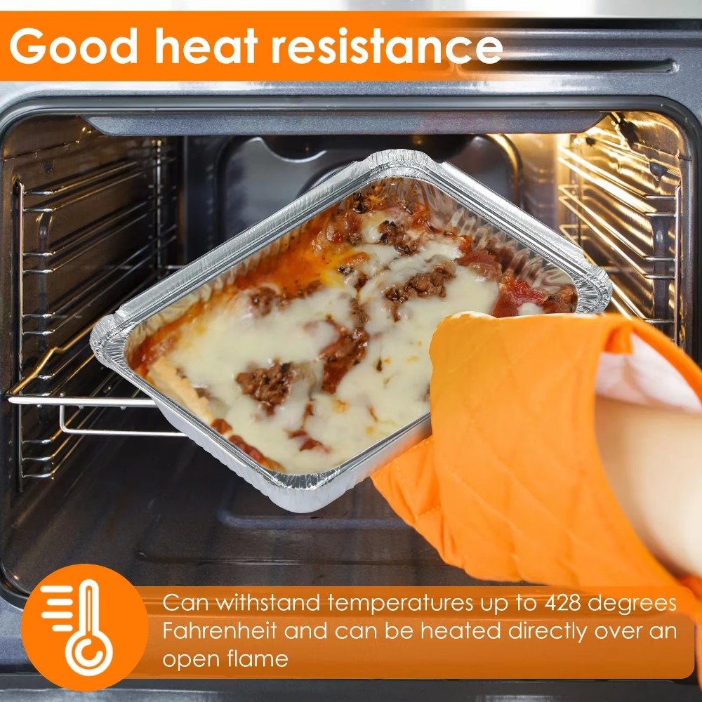 10PCS With Lids Aluminum Foil  - Kitchen Baking Containers recensie en prijs