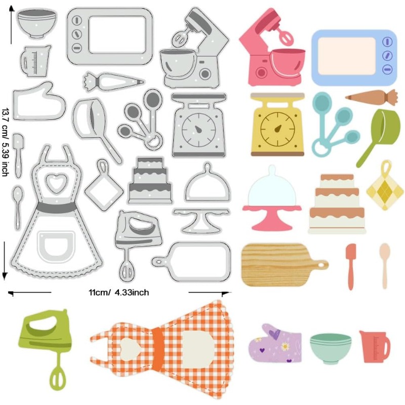 1pcs Baking Tools Cutting Dies - Kitchen Baking Ware recensie en prijs