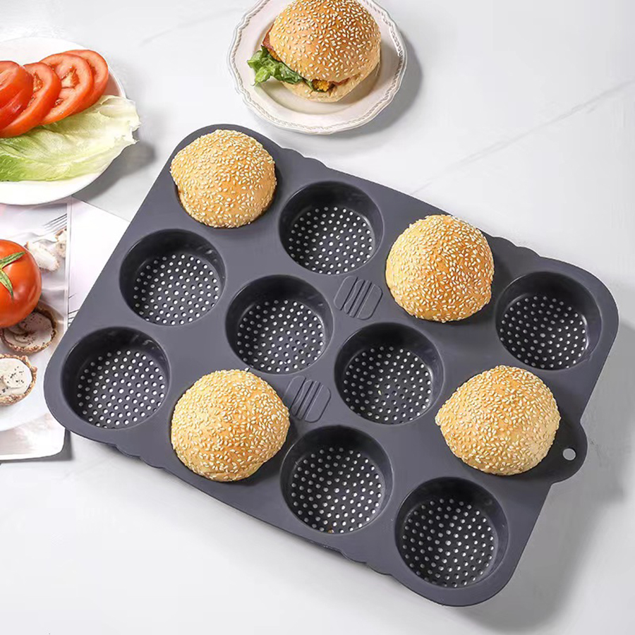 1PC Hamburger Bread mold 12-ho - Kitchen Baking Ware recensie en prijs