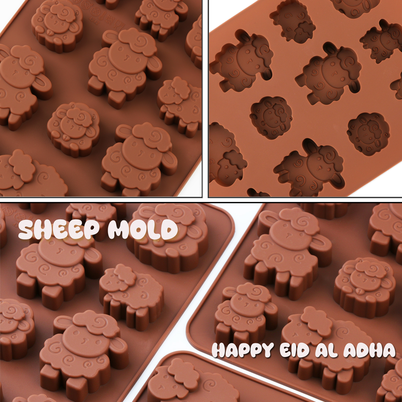 1pack silicone Eid lamb candy  - Silicone Cake Mold recensie en prijs