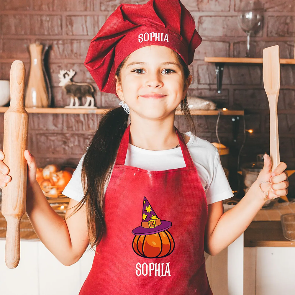 Custom Halloween Apron Chef ha - Kitchen Witch Baking recensie en prijs