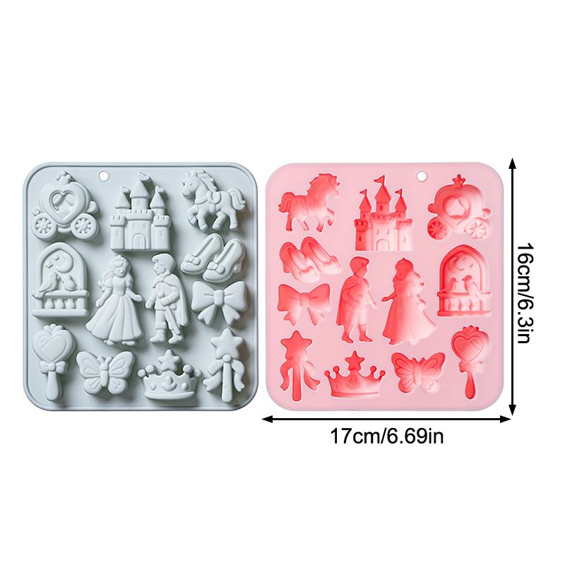 HOT!12 Cavity Prince, Princess - Silicone Cake Mold recensie en prijs