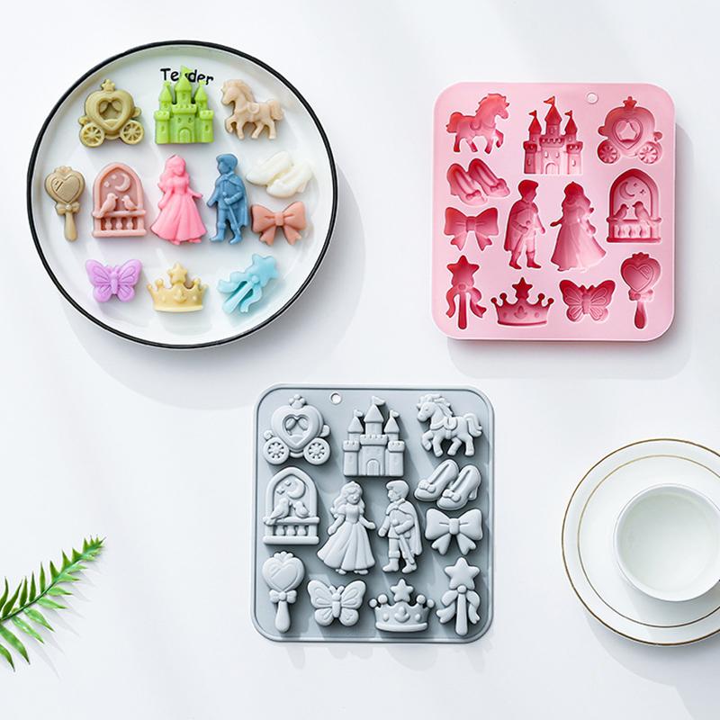 HOT!12 Cavity Prince, Princess - Silicone Cake Mold recensie en prijs