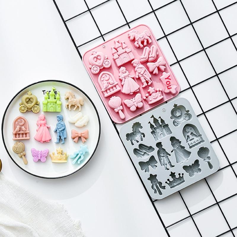HOT!12 Cavity Prince, Princess - Silicone Cake Mold recensie en prijs