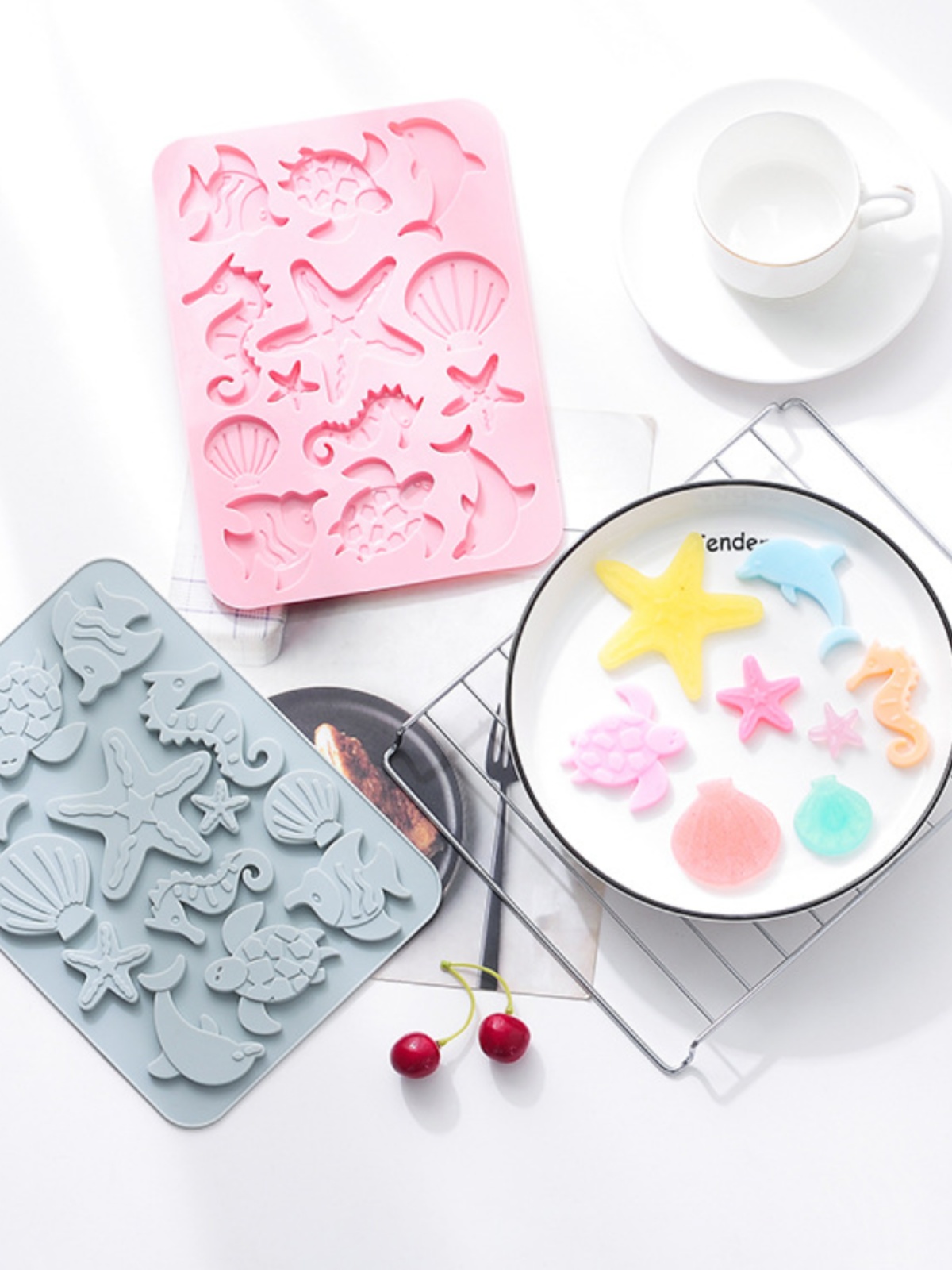 New Ocean Life 3D Silicone Bak - Kitchen And Baking Life recensie en prijs