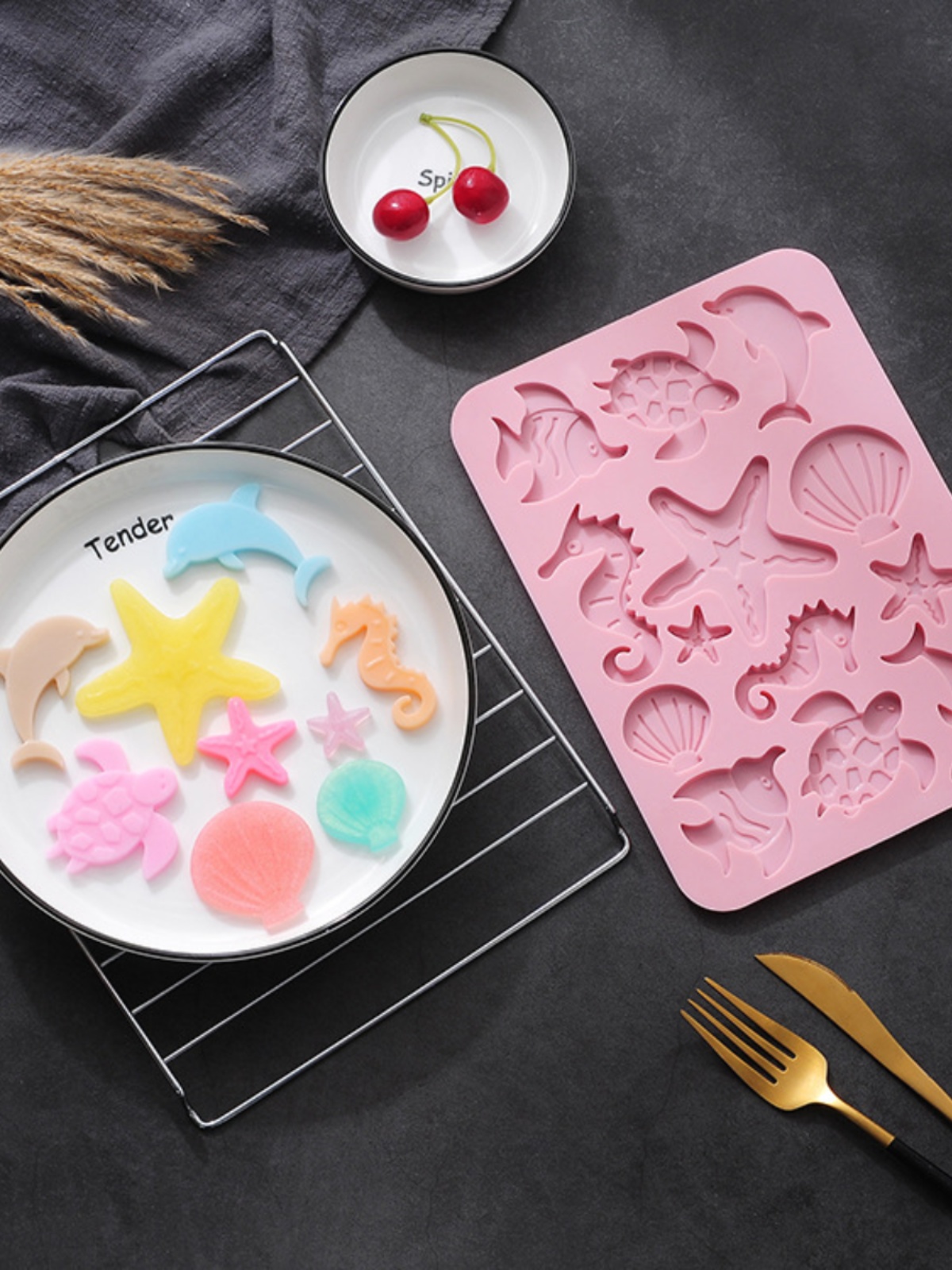 New Ocean Life 3D Silicone Bak - Kitchen And Baking Life recensie en prijs