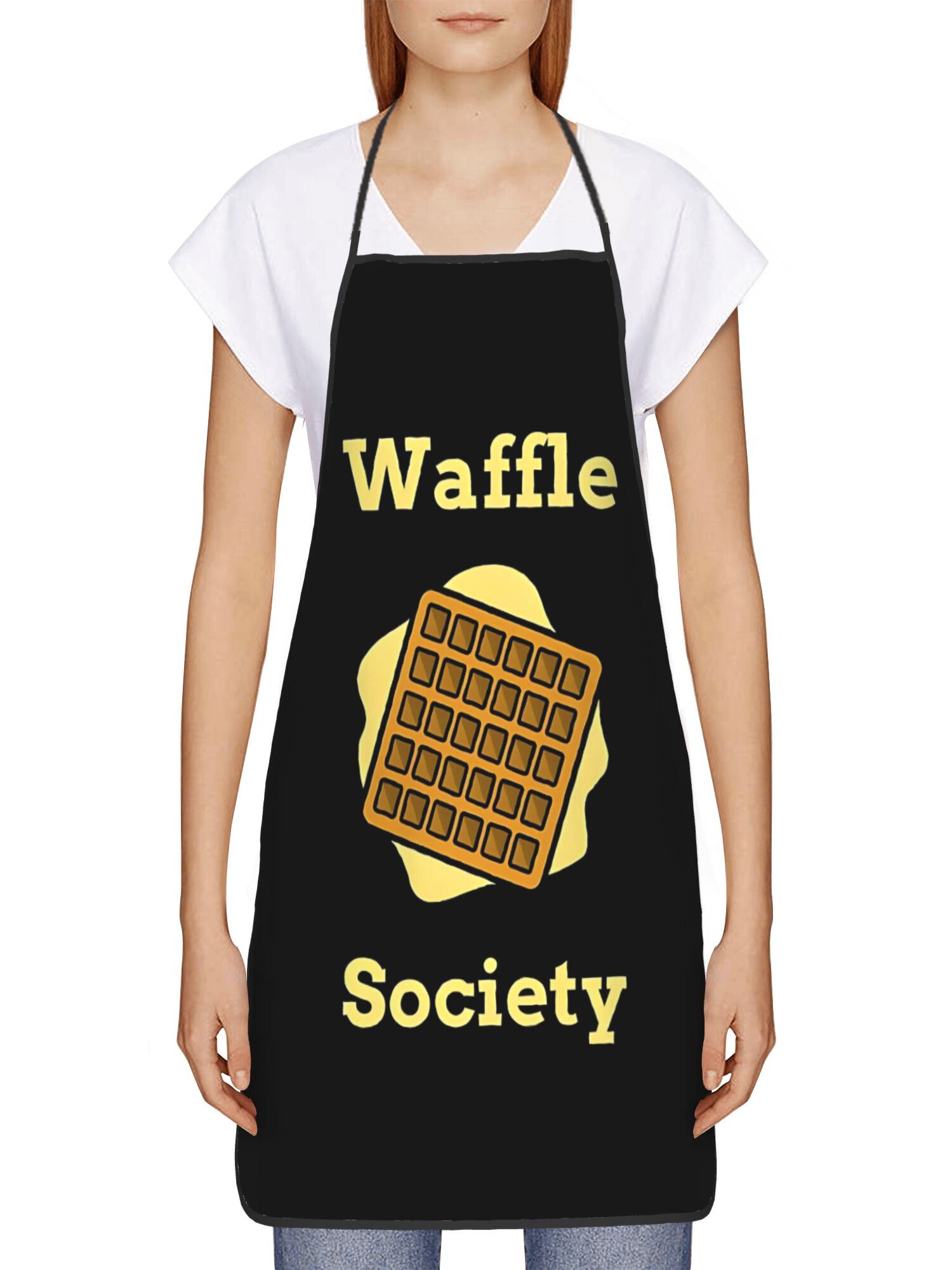 Waffle Society Kitchen Apron - - Kitchen Baking Quotes recensie en prijs