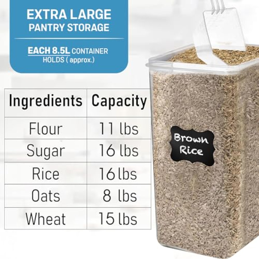 8.5L/287Oz Extra Large Airtigh - Kitchen Baking Organization recensie en prijs