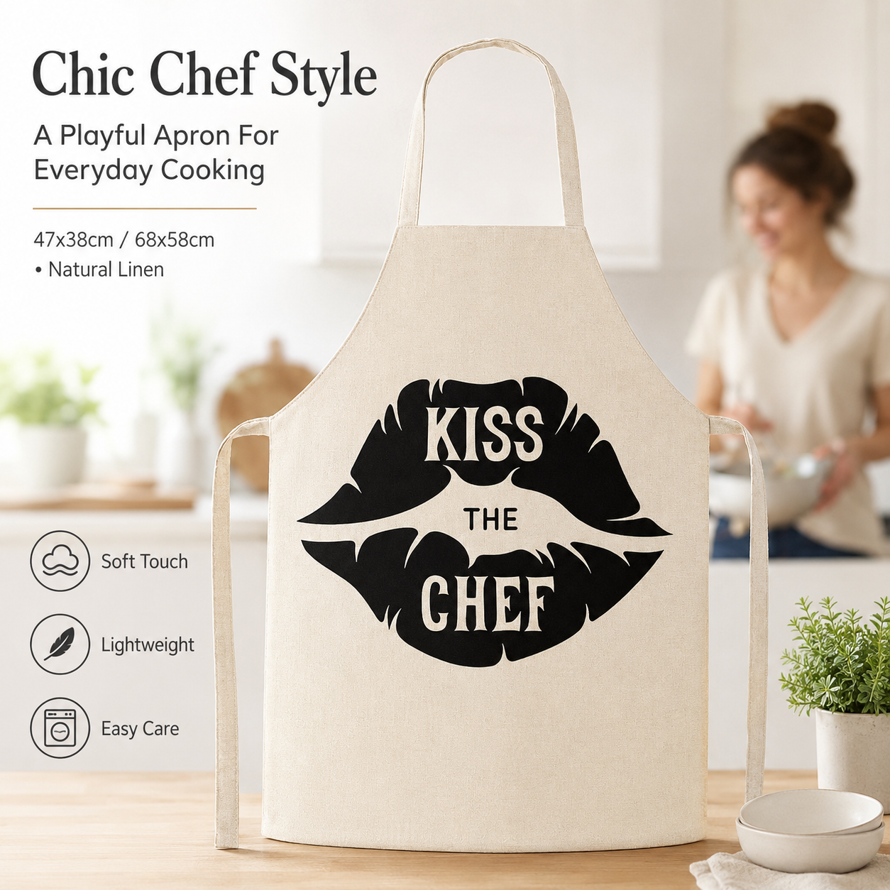 Funny Quote Letter Print Linen - Kitchen Baking Quotes recensie en prijs