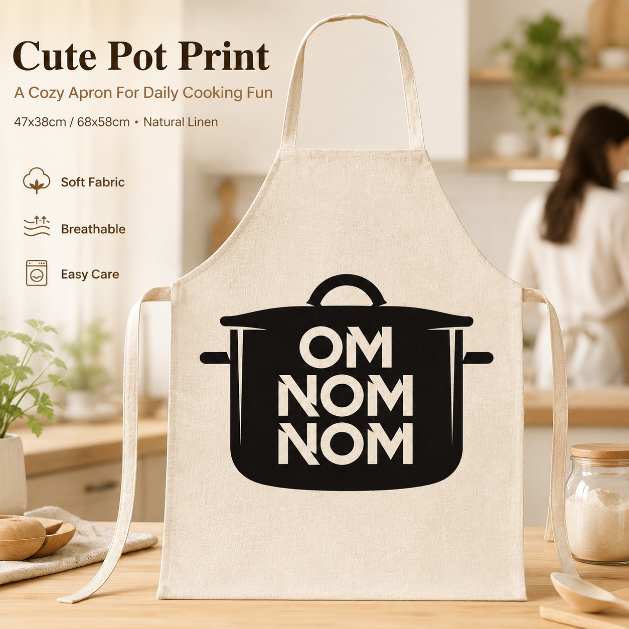 Funny Quote Letter Print Linen - Kitchen Baking Quotes recensie en prijs