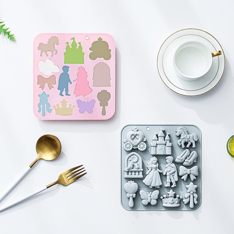 C 1pc new 12Cavity Prince,Prin - Silicone Cake Mold recensie en prijs