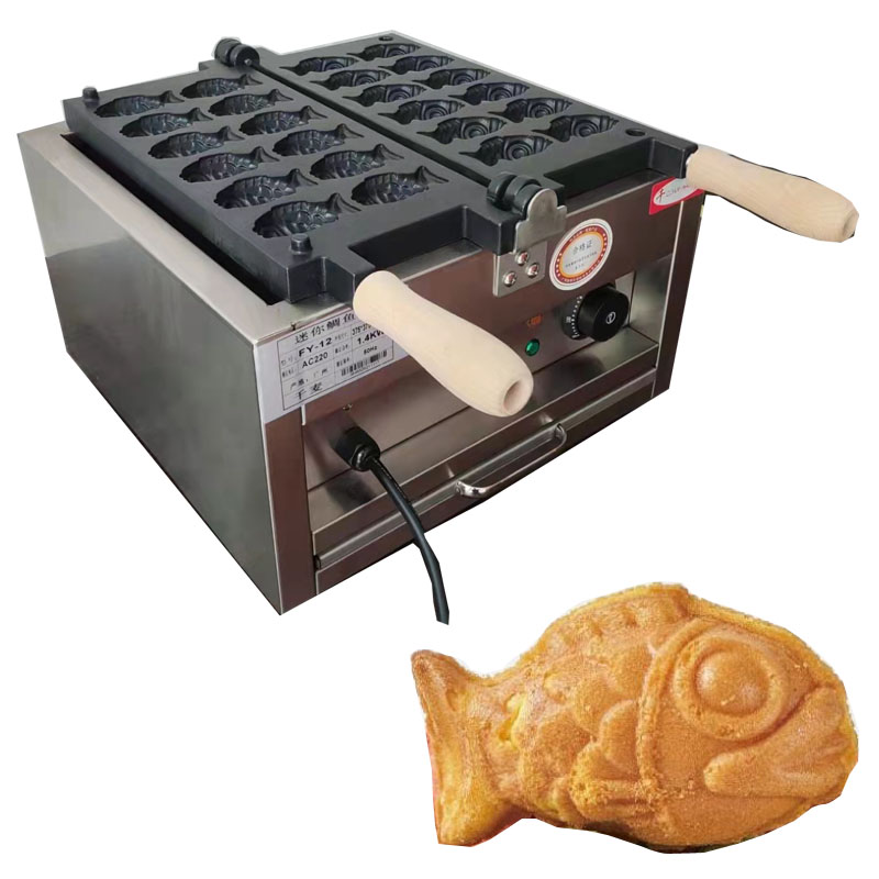 12pcs Mini Fish Shape Taiyaki  - Kitchen Baking Machine recensie en prijs