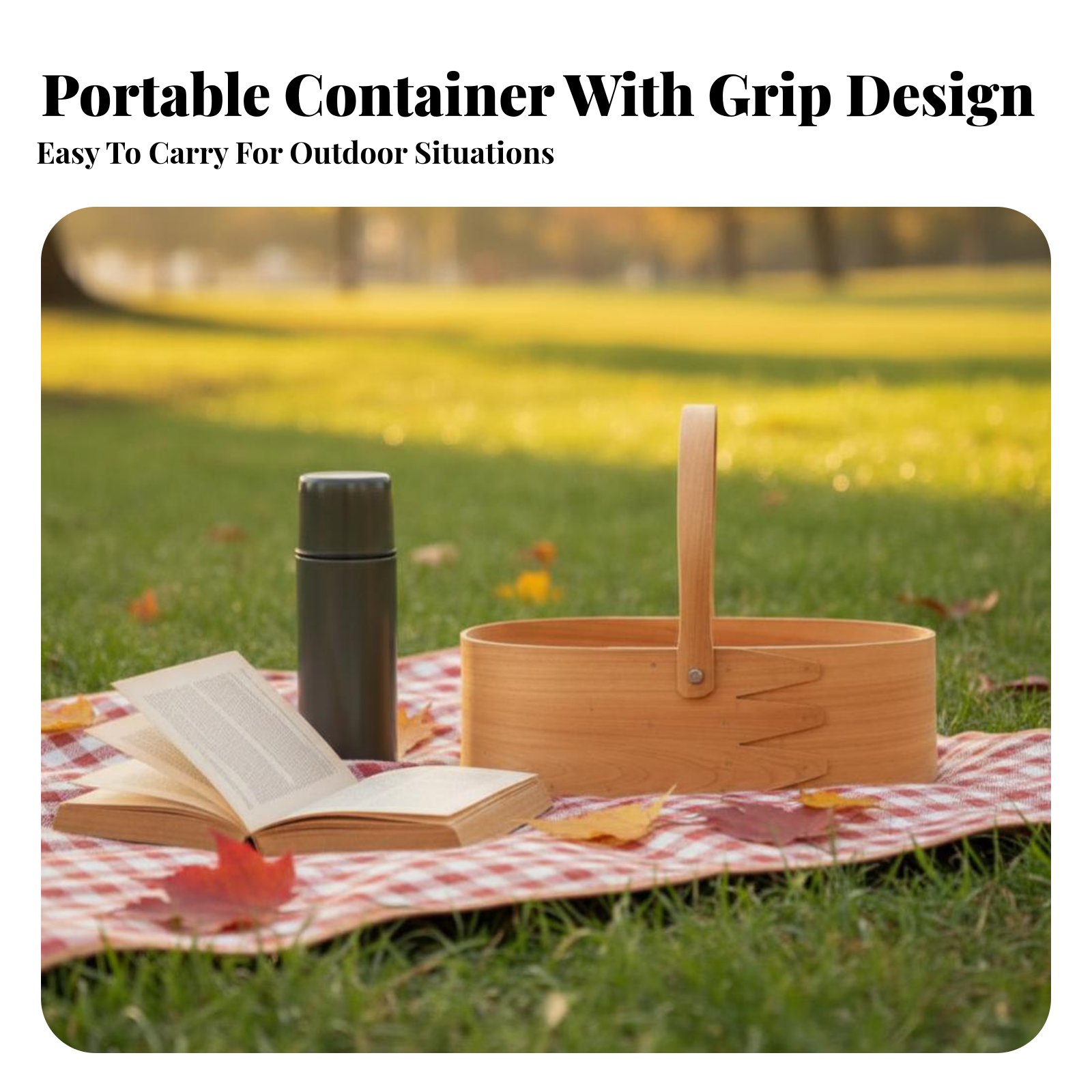 Handled Wood Chip Container Ja - Kitchen Tools For Baking recensie en prijs